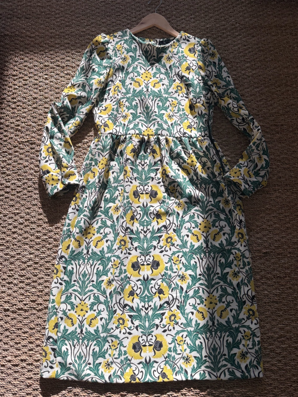 Zara Sunflower Midi Dress